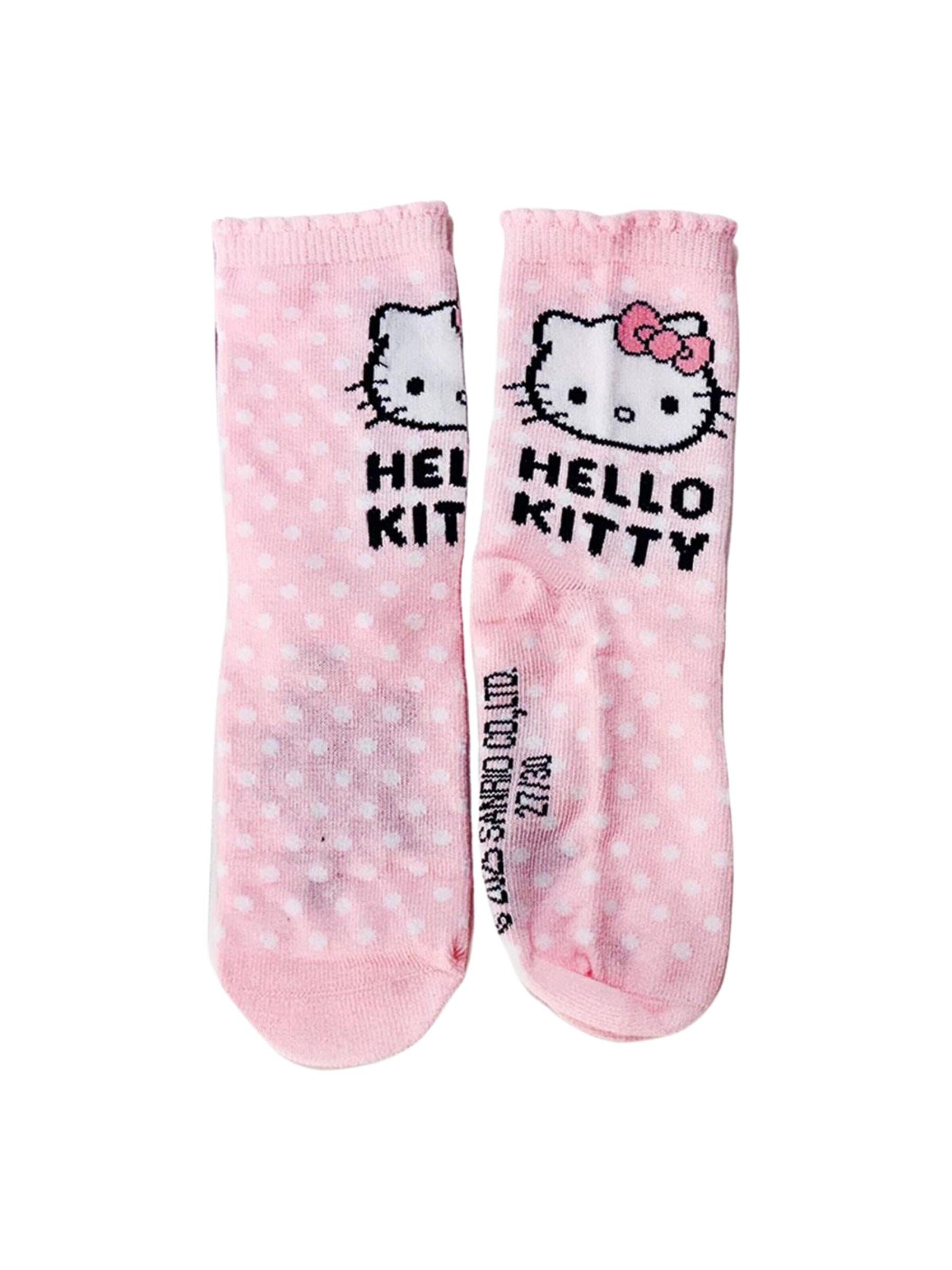 Chaussettes 'Socken 4er-Pack - Hello Kitty' Cerdá en rose
