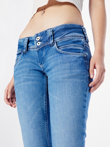 Pepe Jeans גזרת סלים ג'ינס 'Venus' בכחול