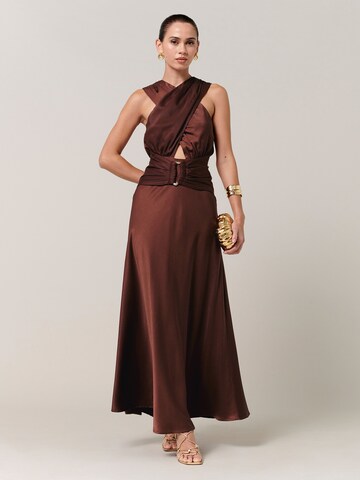 ruda Sável Vakarinė suknelė 'Clover': priekis