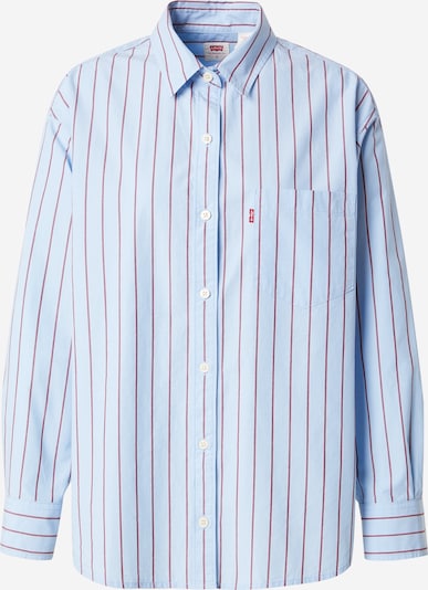 LEVI'S ® Bluza 'Harlie Boyfriend Shirt' u svijetloplava / svijetlocrvena, Pregled proizvoda