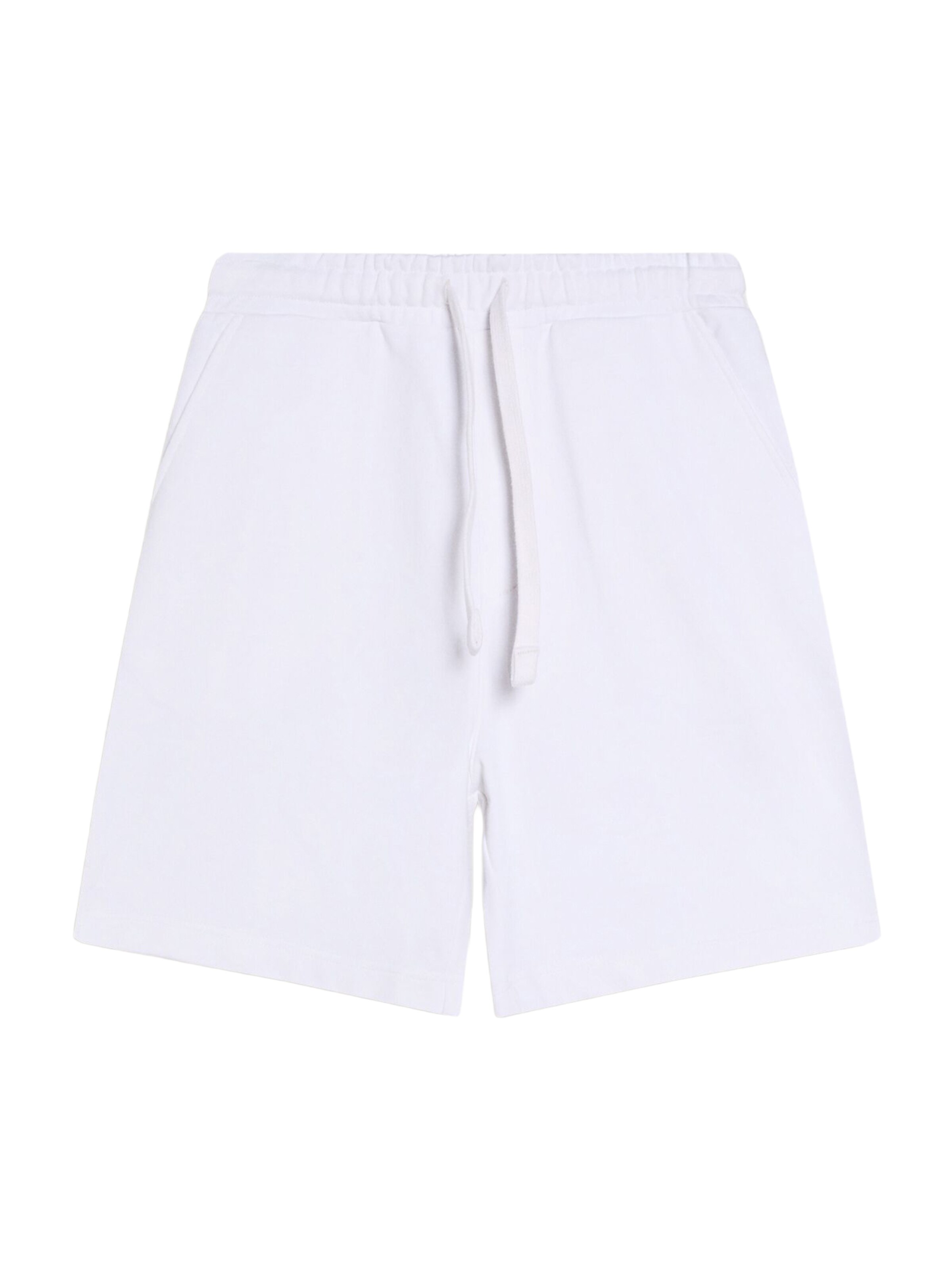 Bershka Trousers in White: front