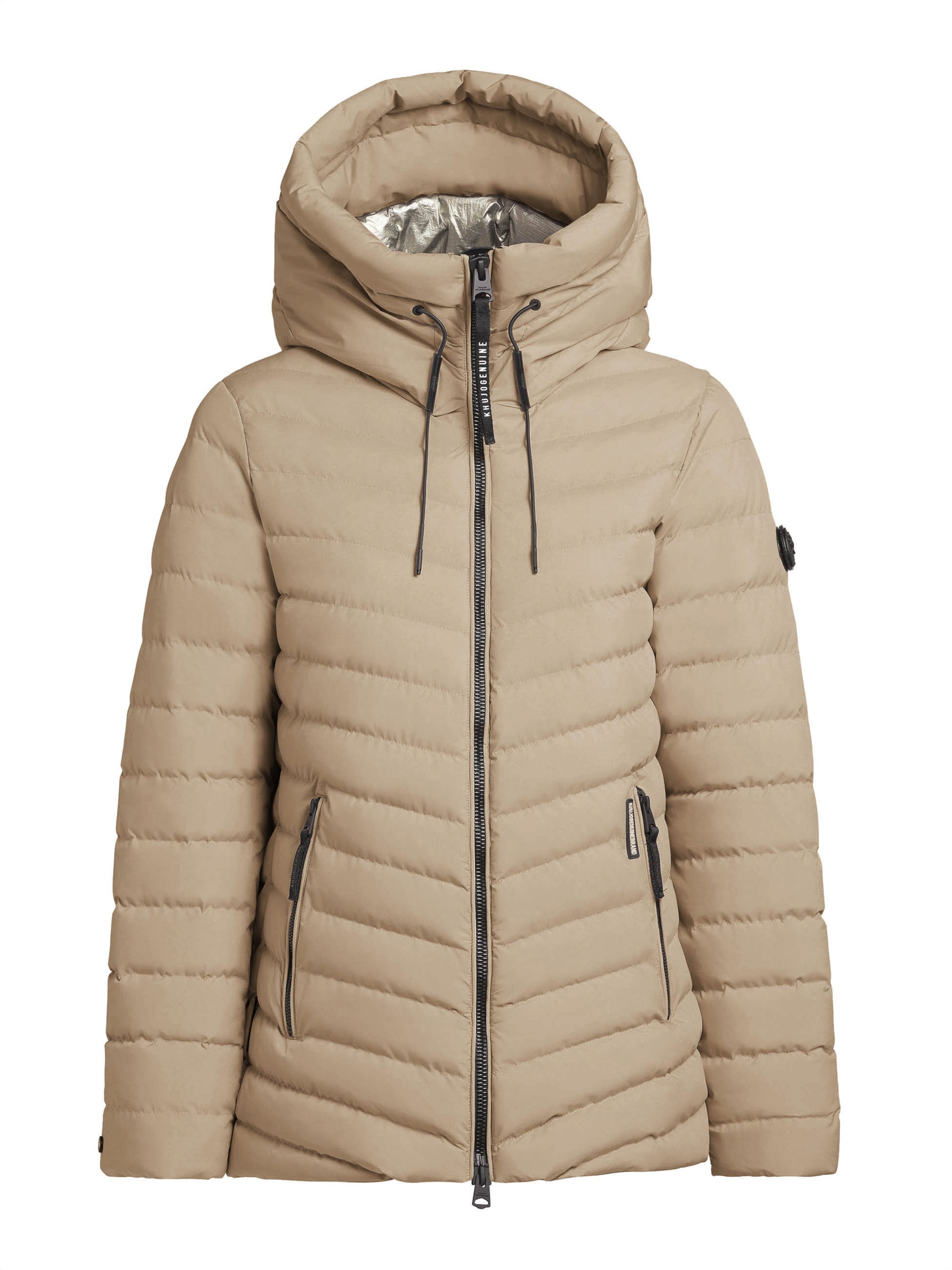 khujo Zimska jakna 'Pace' | bež barva: sprednja stran