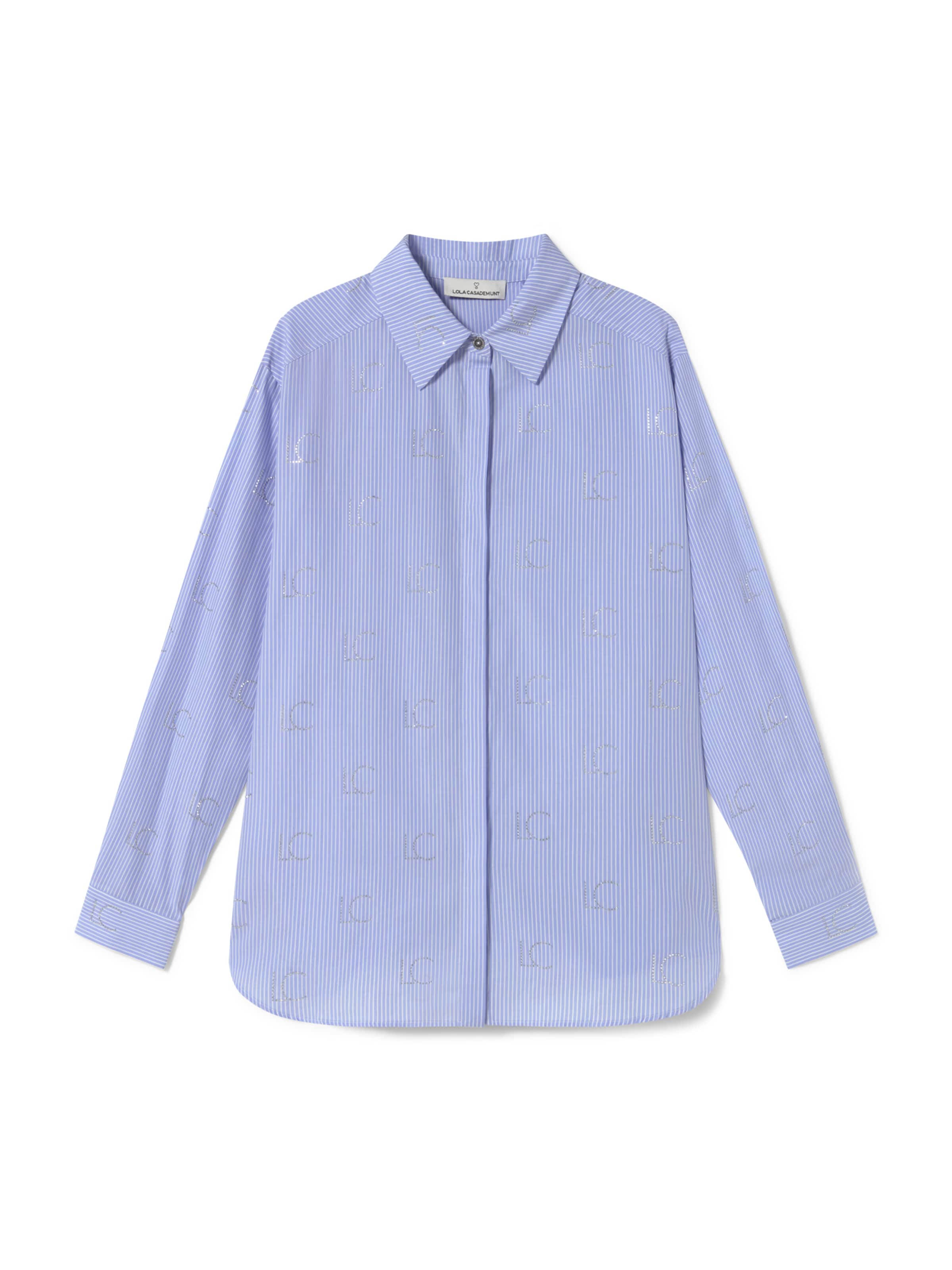 zils Lola Casademunt Blūze: no priekšpuses