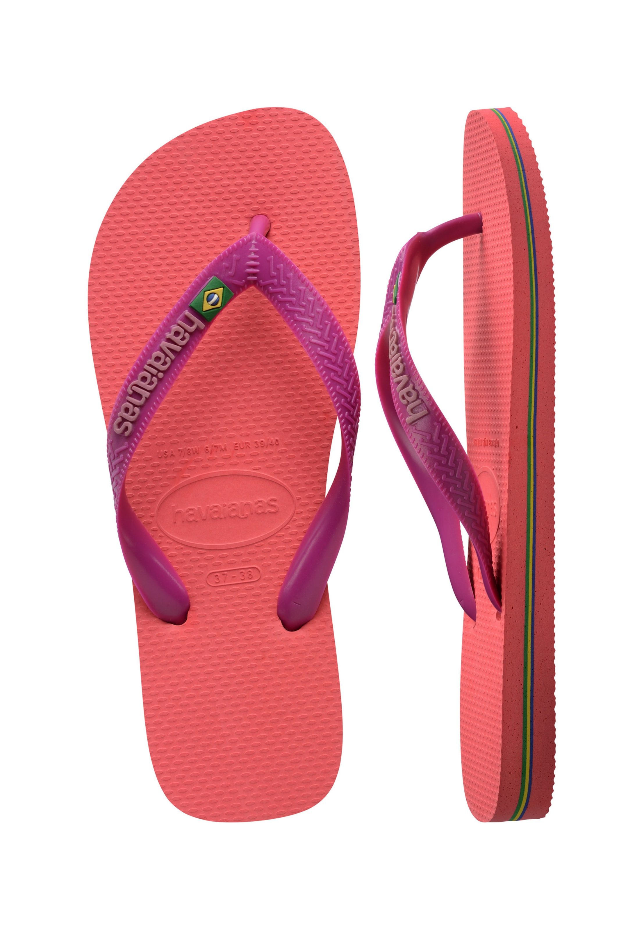 Tongs 'Brasil' HAVAIANAS en rose