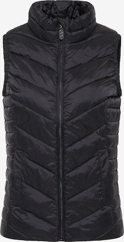 DreiMaster Klassik Bodywarmer in Zwart: voorkant