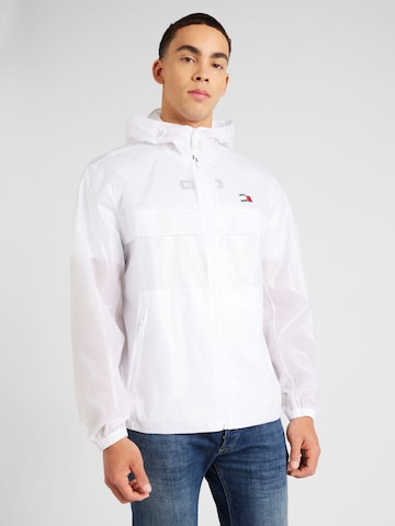 Tommy Jeans Between-Season Jacket 'CHICAGO' in White: front