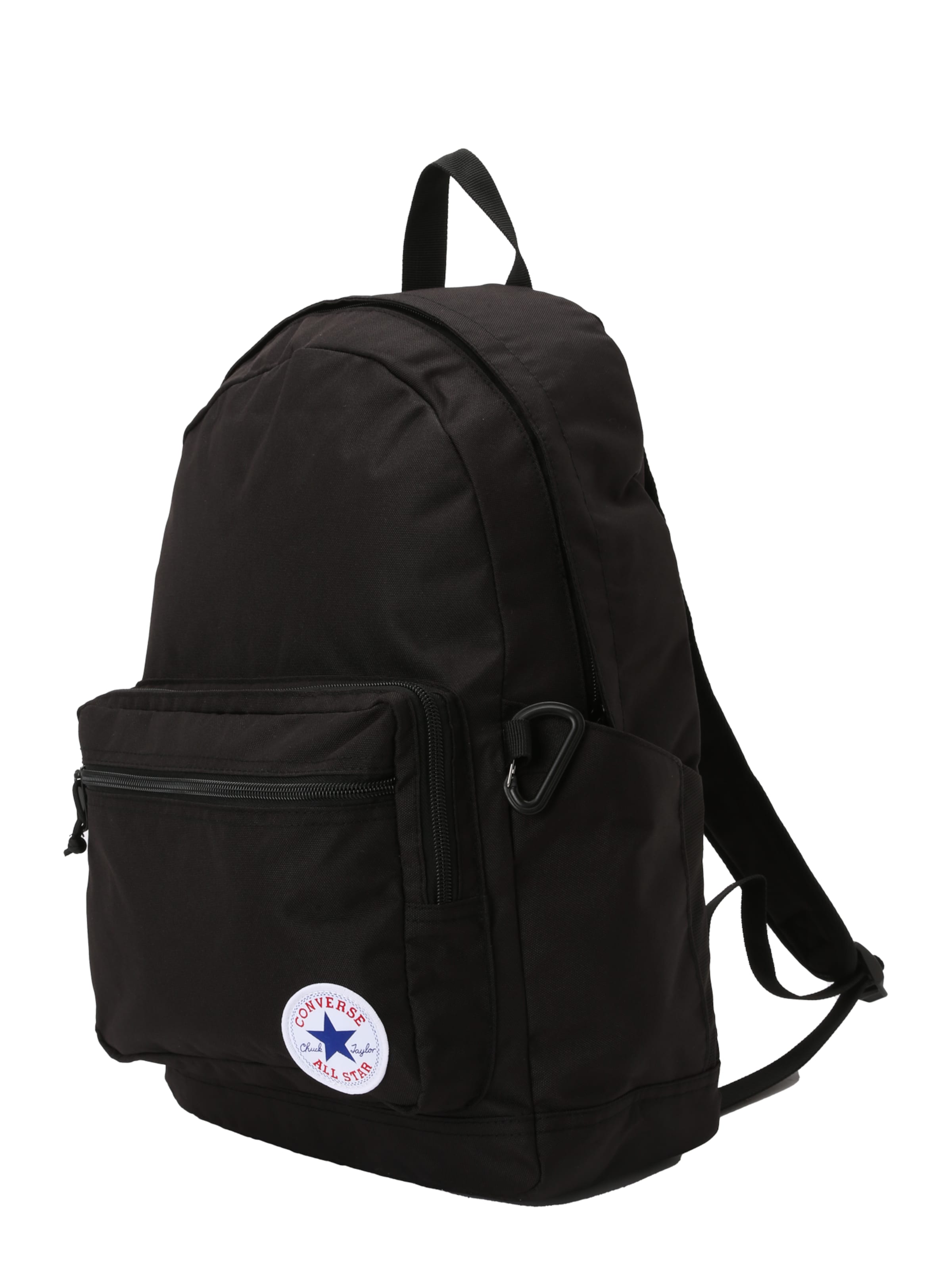 CONVERSE Batoh 'GO 2' - Čierna: predná strana