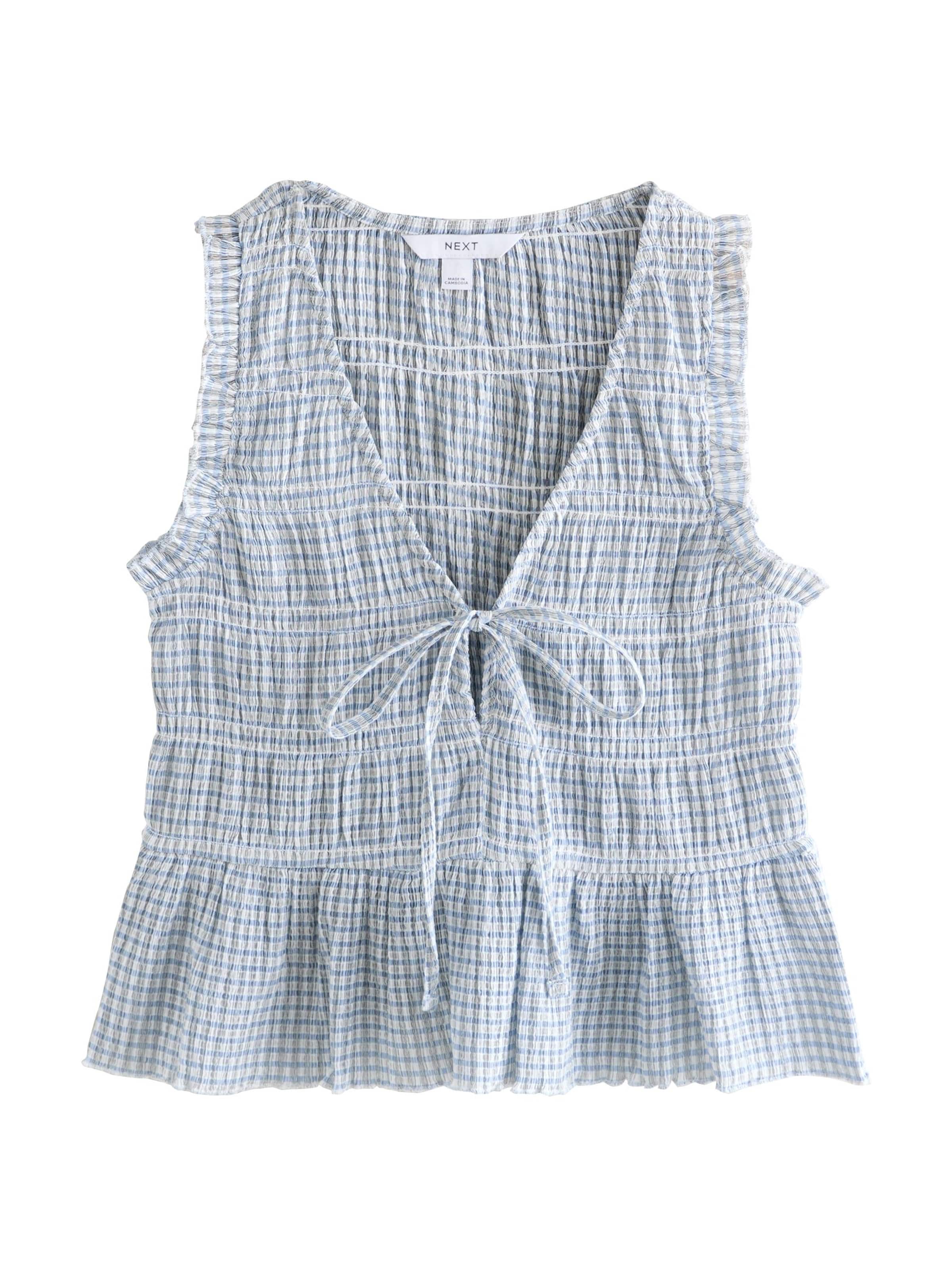 Chemisier Next en bleu : devant