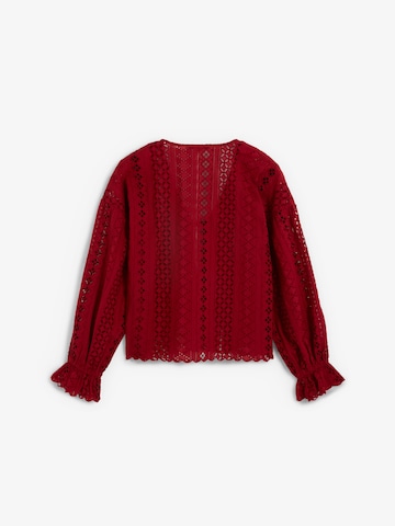 Scalpers Tričko ' ' – červená