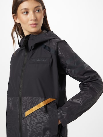 ADIDAS TERREX Outdoor Jacket 'Utilitas Rain' in Black