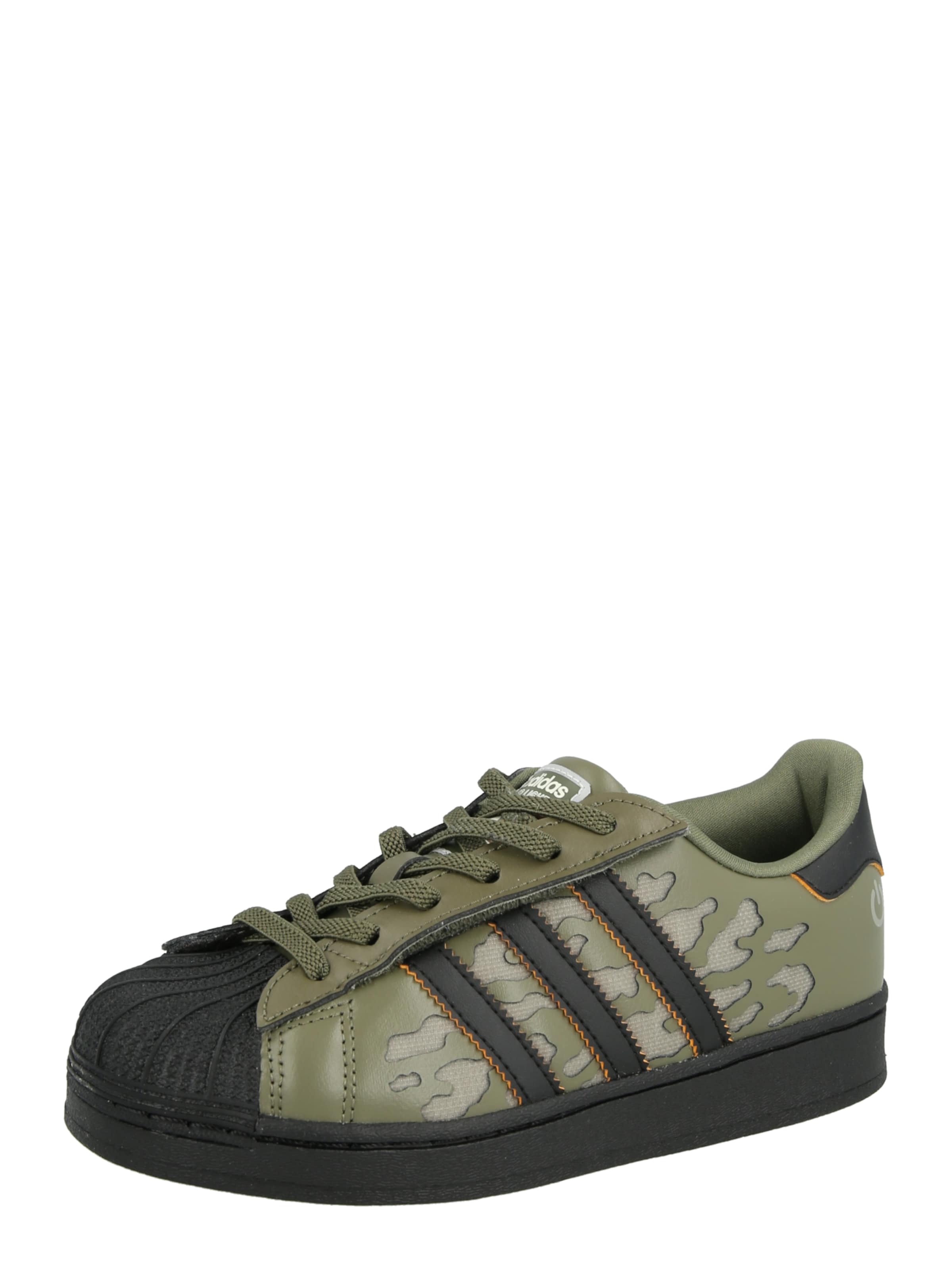 ADIDAS ORIGINALS Superge 'SUPERSTAR' | zelena barva: sprednja stran