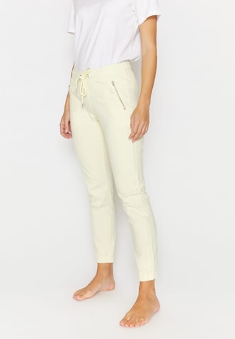 Angels Tapered Pants 'Louisa' in Yellow: front