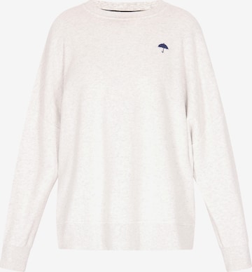 balta Schmuddelwedda Megztinis be užsegimo: priekis