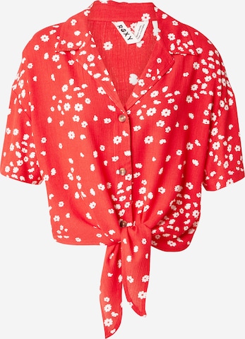 Chemisier 'Salty Sweet' ROXY en rouge : devant