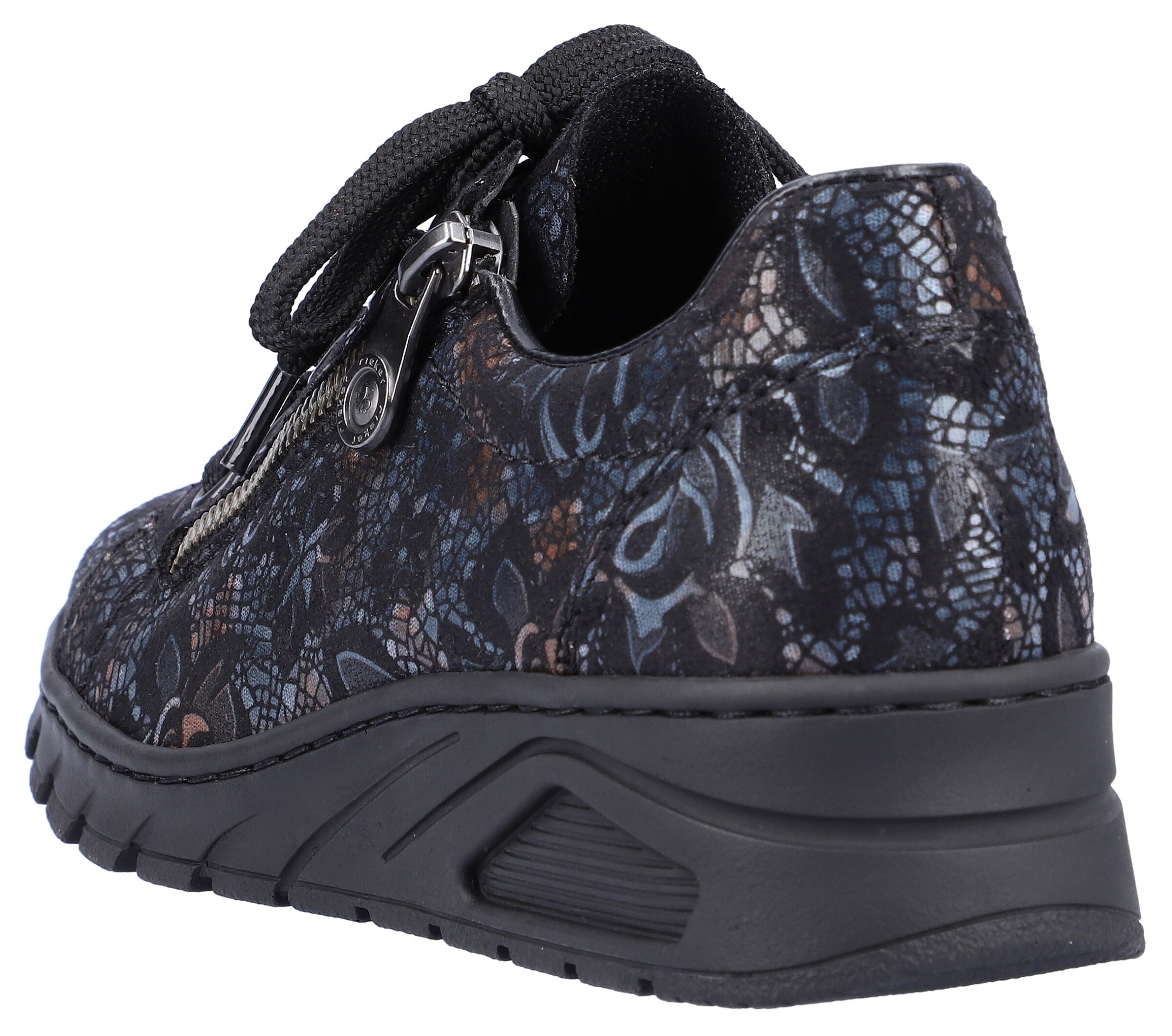 Baskets basses Rieker en noir