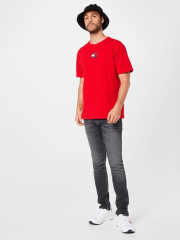 Tommy Jeans T-Shirt in Rot