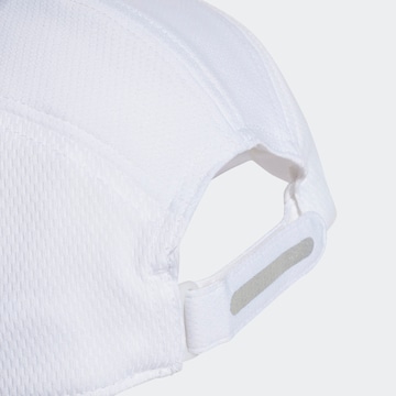 Cappello da baseball sportivo 'Aeroready Mesh Runner' di ADIDAS SPORTSWEAR in bianco