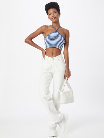 Nasty Gal Gebreide top in Blauw