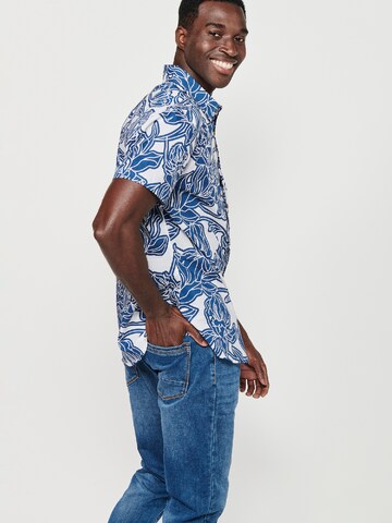 KOROSHI - Regular Fit Camisa em azul