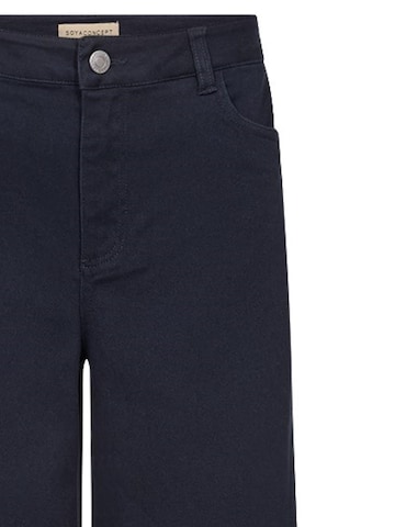 Soyaconcept Regular Trousers 'Soyaconcept Bess 2-B navy' in Blue