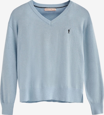 Polo Club Pullover in Blau: Vorderseite