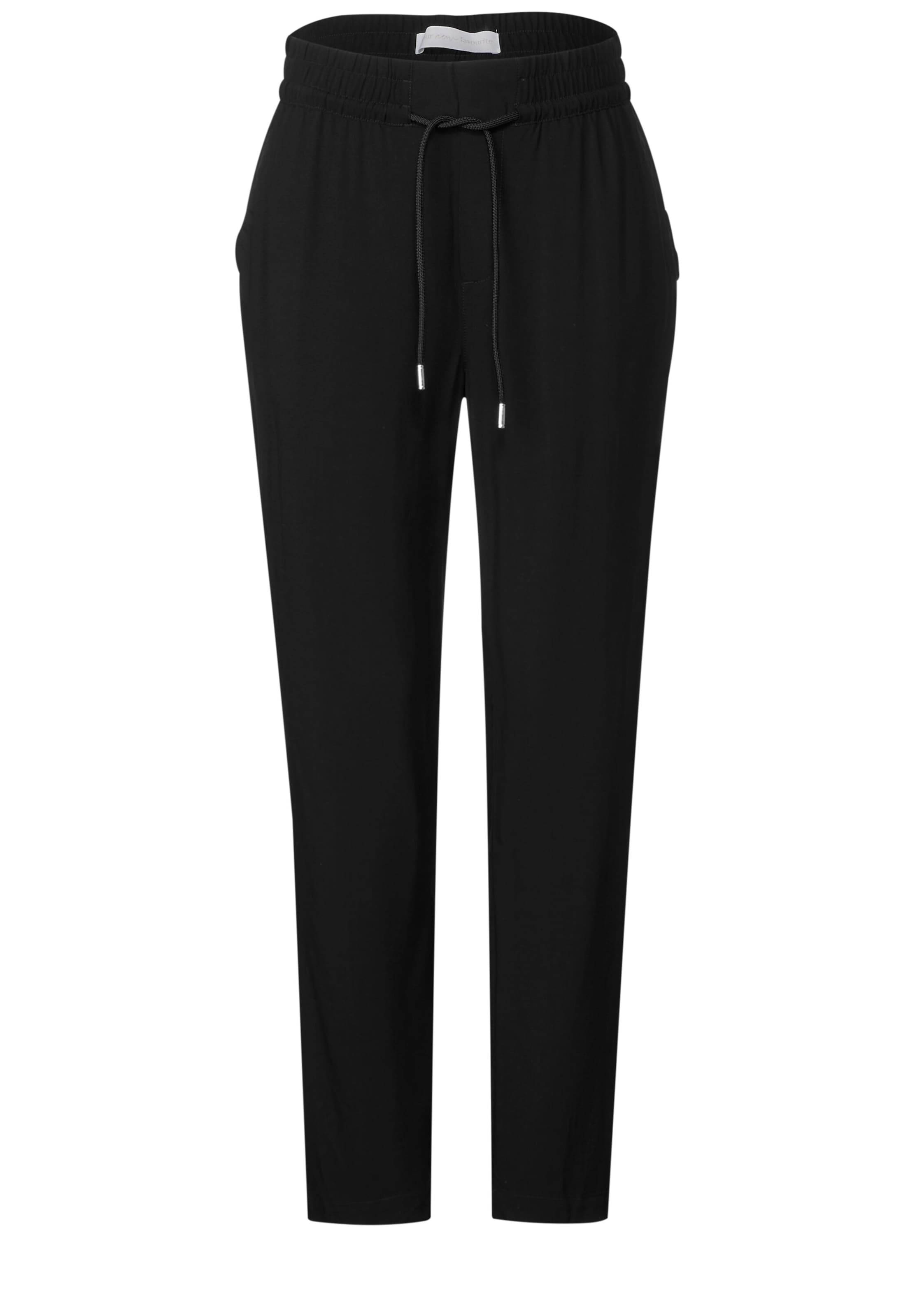 STREET ONE Pants 'Bonny' in Black: front