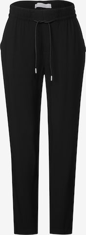 STREET ONE Regular Trousers 'Bonny' in Black: front