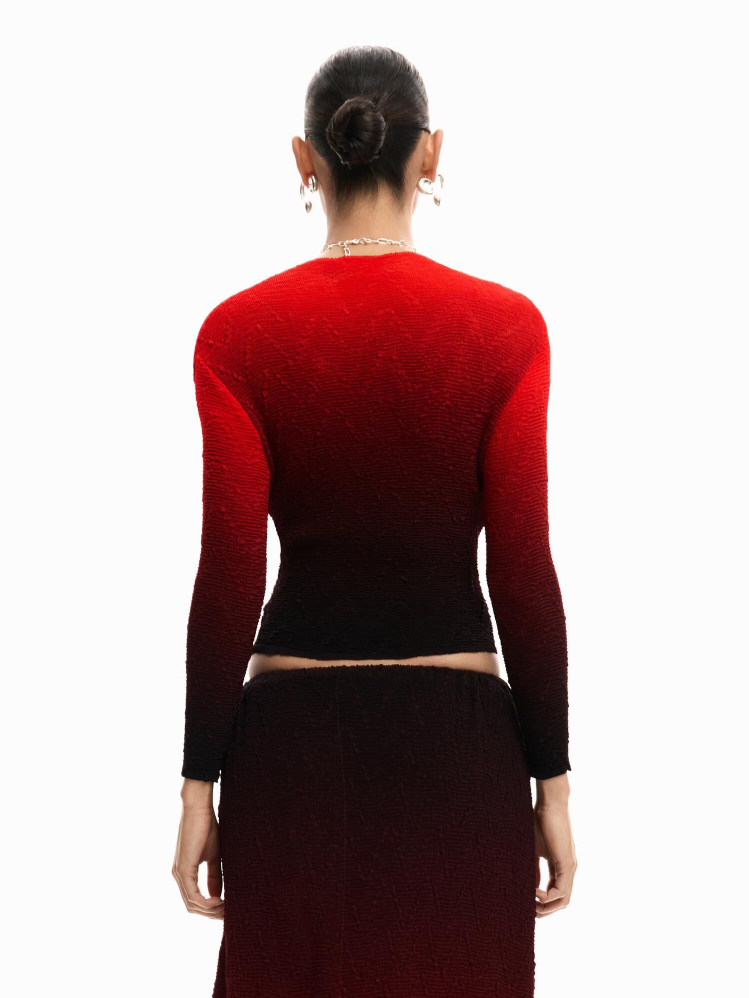 Desigual Sweter w kolorze czerwony