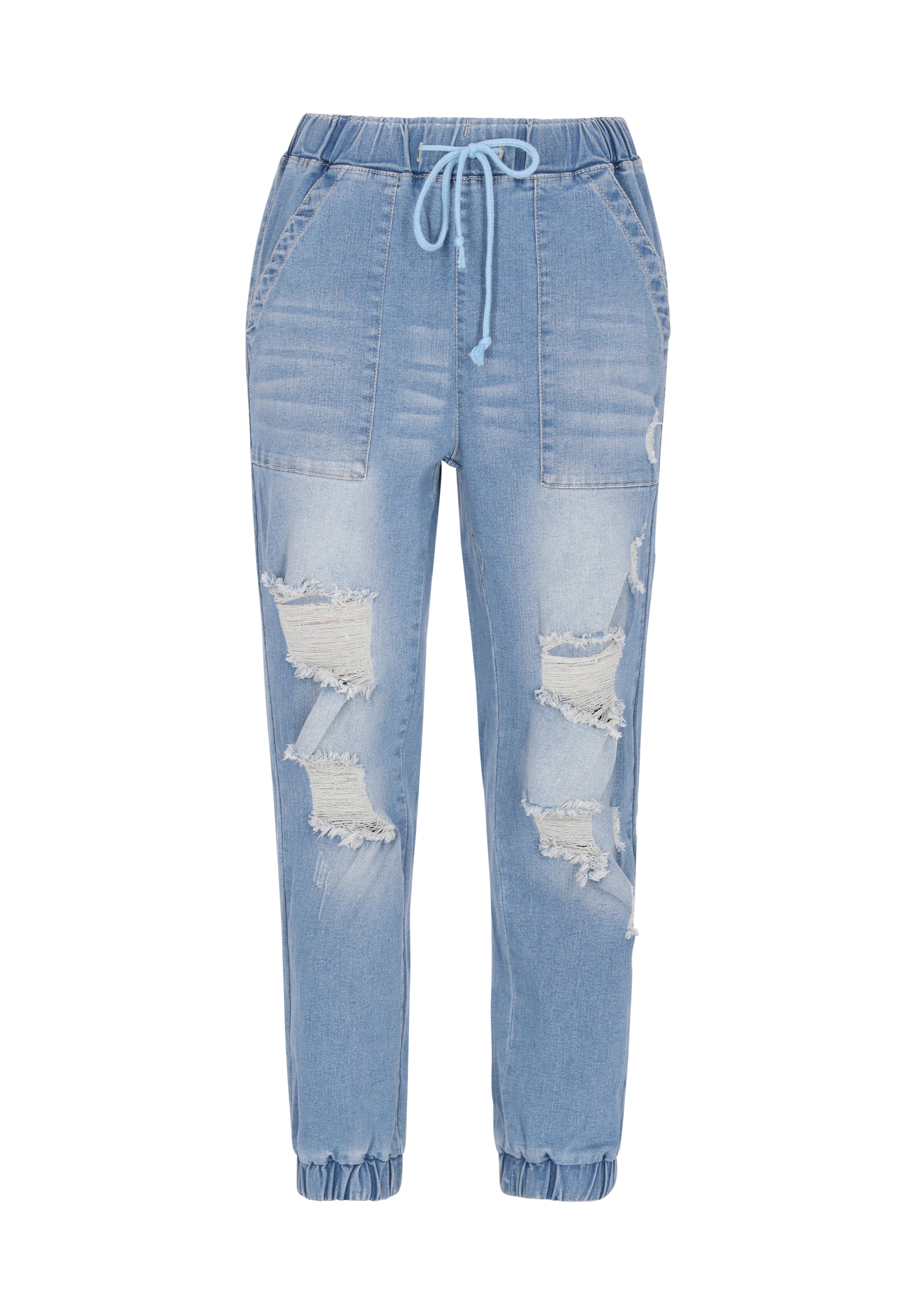 NALLY Džinsi, krāsa - zils džinss, Preces skats