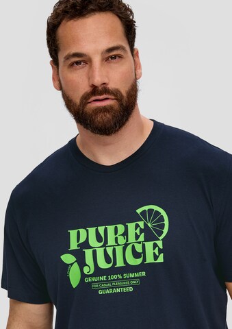 s.Oliver T-Shirt in Blau