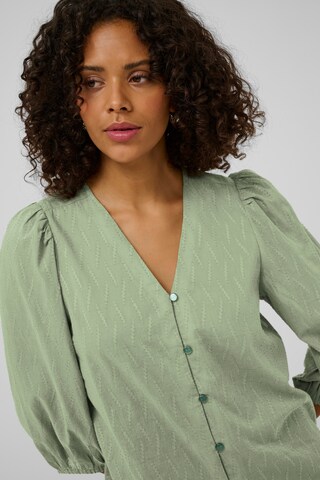 Camicia da donna 'Gabriela' di Kaffe in verde