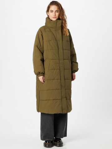 Love Copenhagen Winter Coat in Green: front