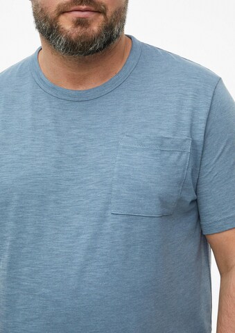 s.Oliver Men Big Sizes Shirt in Blue