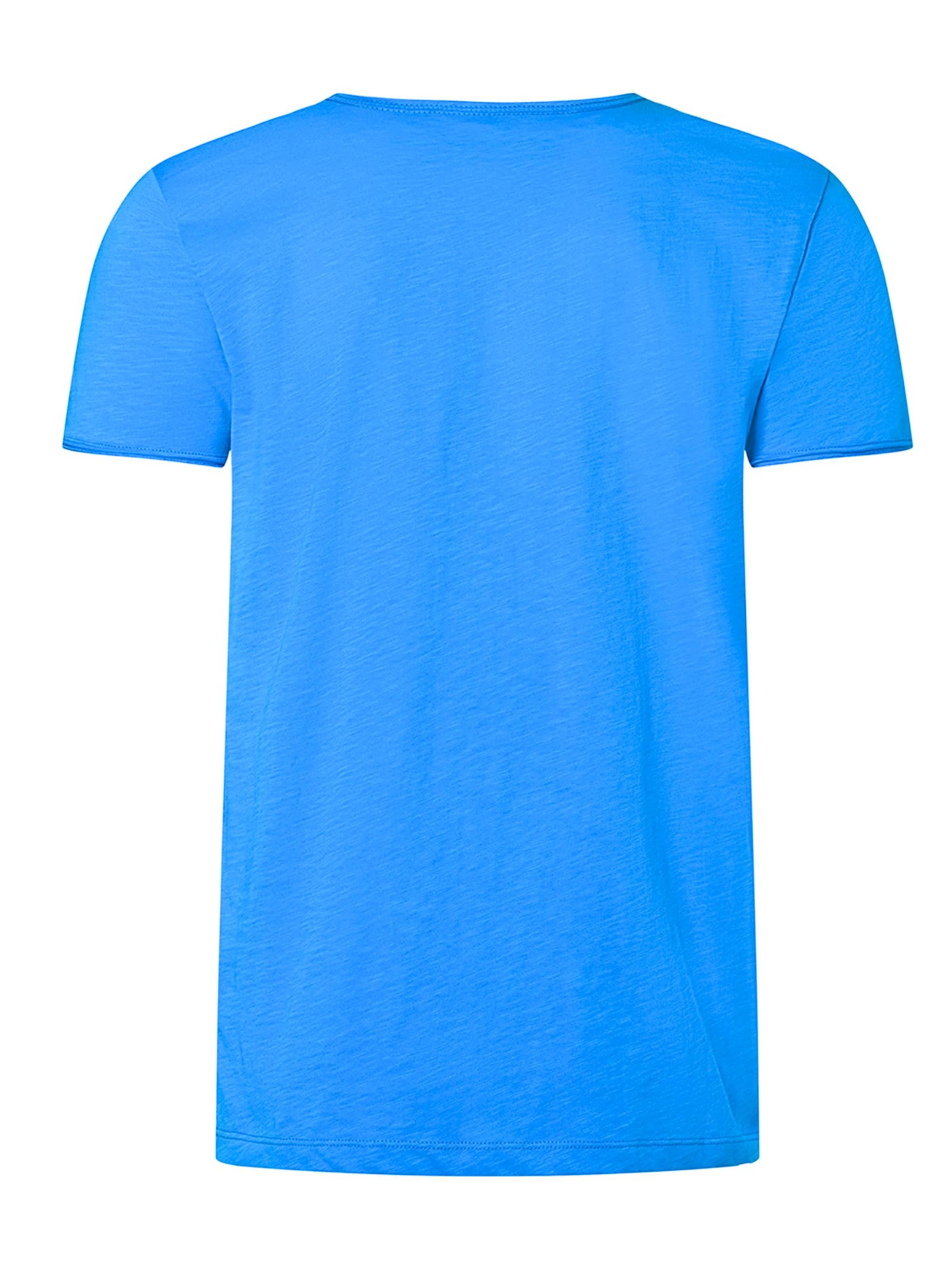 TIMEZONE Shirt 'Ripped' in Blue