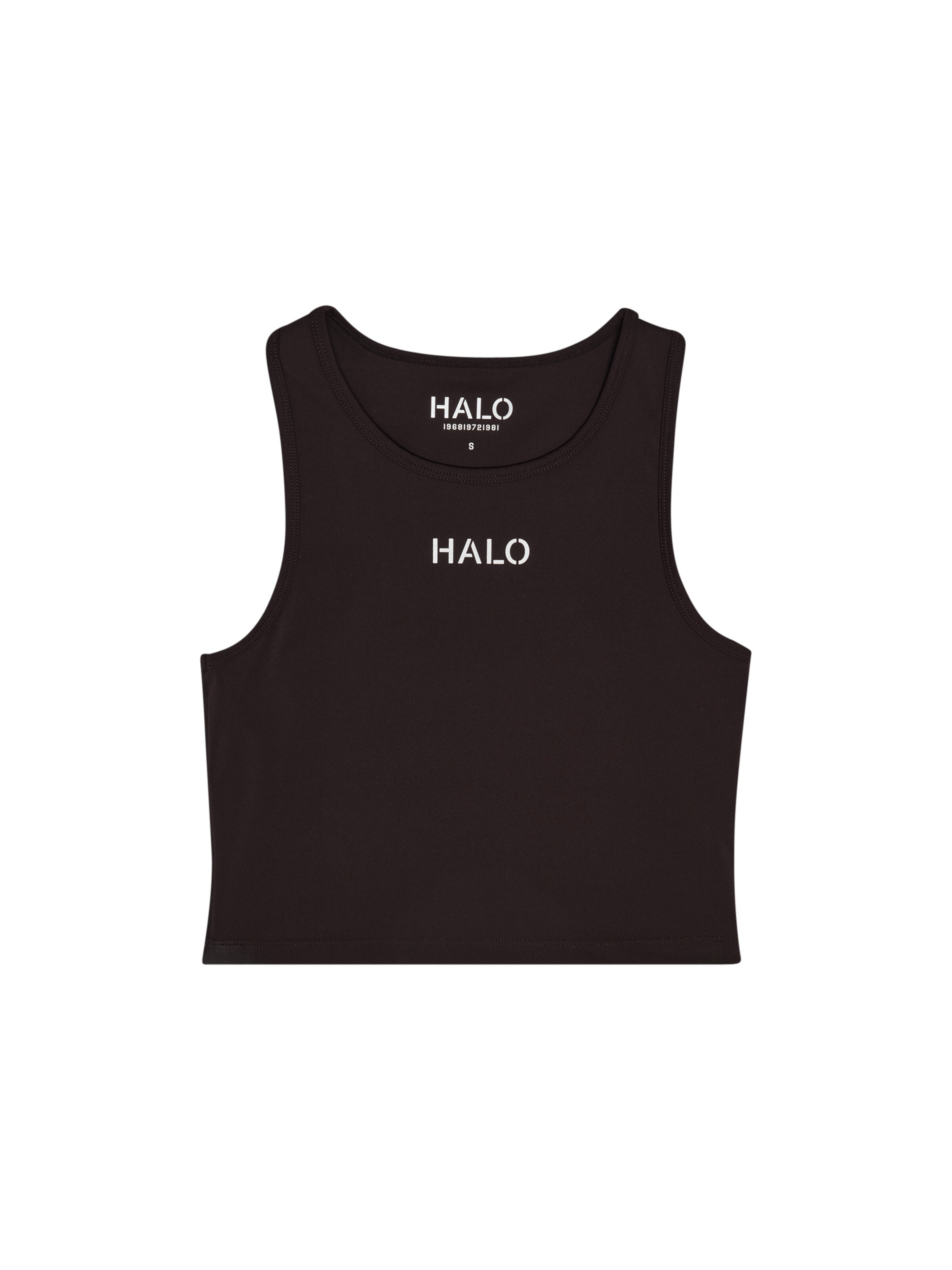 HALO Sporttop in Braun: Vorderseite