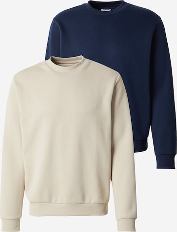 smėlio JACK & JONES Megztinis be užsegimo 'JJEBRADLEY': priekis