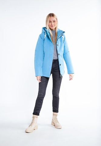 Yuka Winterjas in Blauw