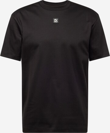 HUGO Shirt 'Dalile' in Black: front