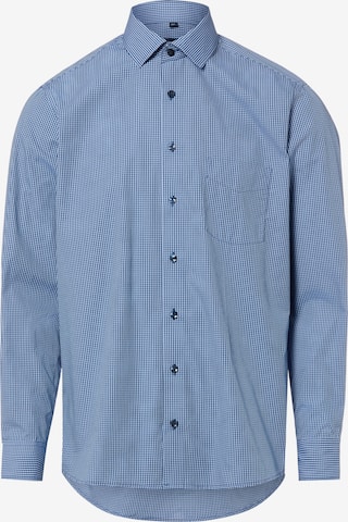 Chemise Andrew James en bleu : devant