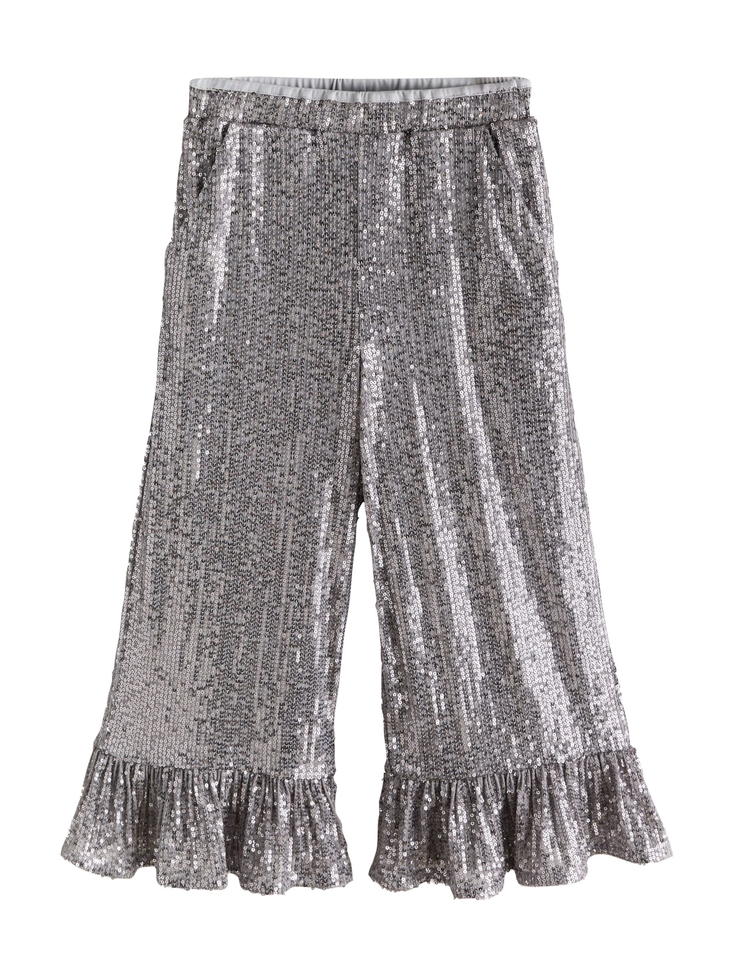 Next Loose fit Trousers in Silver: front