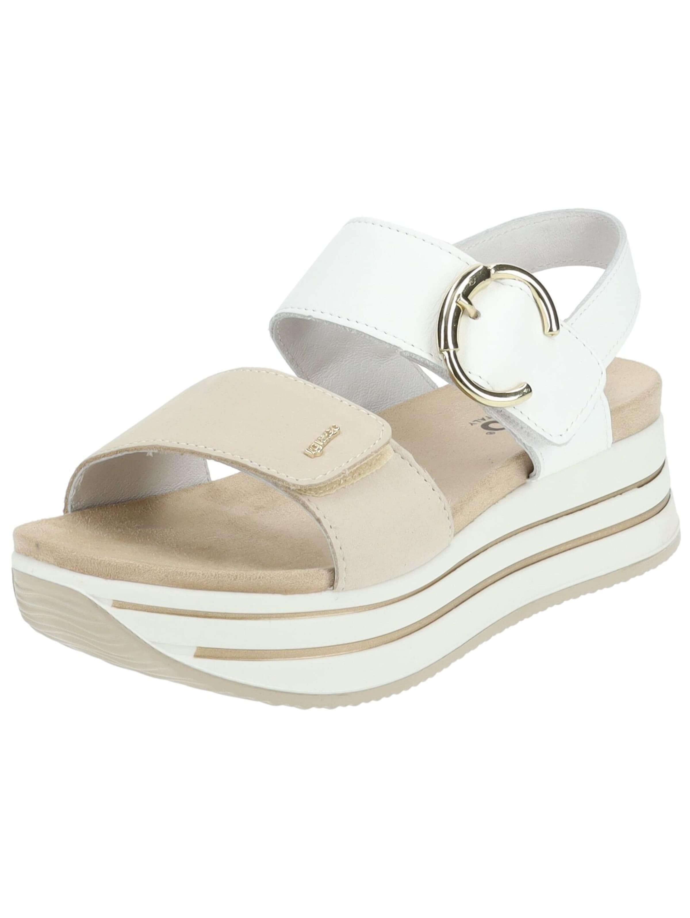 Sandales IGI&CO en beige : devant