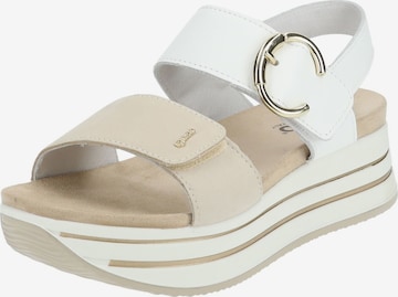 Sandales IGI&CO en beige : devant