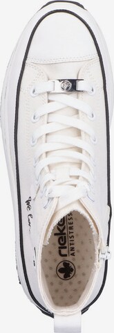 Rieker High-Top Sneakers in White