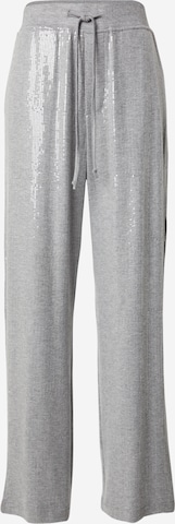 KAVAZI Loosefit Hose 'SEQUINS' in Grau: Vorderseite