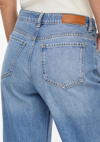 COMMA Wide leg Jeans in Blauw