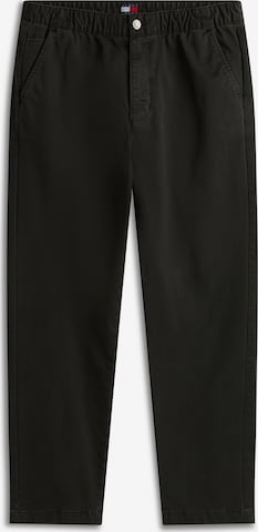 Regular Pantalon chino Tommy Jeans en noir : devant