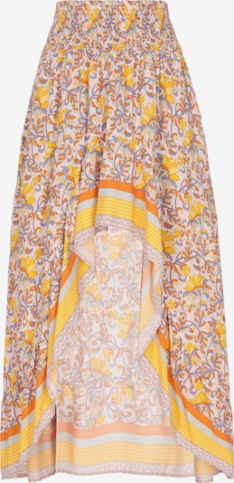 Sijonas 'Fashion Look' iš Gaya, spalva – geltona / purpurinė / oranžinė / pastelinė rožinė, Prekių apžvalga