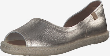 VERBENAS Espadrilles 'Cruz Nucleo' in Gold: Vorderseite