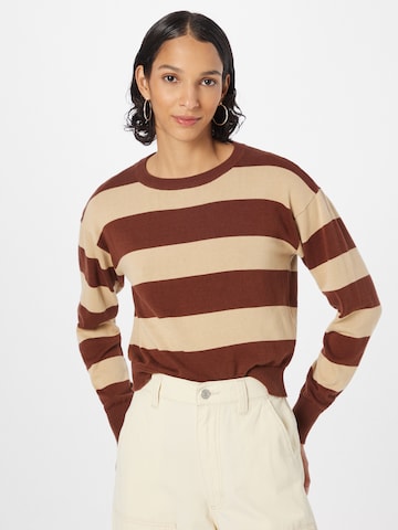 Noisy may Sweater 'Zoe' in Beige: front