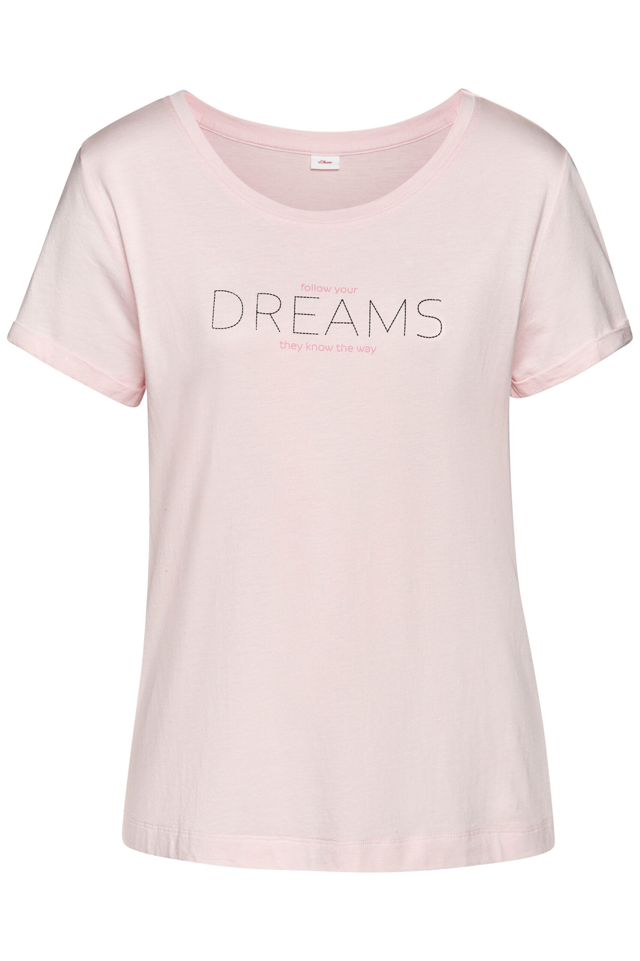 s.Oliver Sovtröja i rosa: framsida